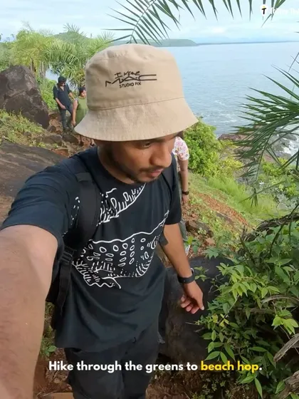 Hike through the greens to beach hop. The Gokarna experience includes trekking along scenic coastal trails to discover hidden beaches like Paradise and Half Moon, each with its own unique charm.