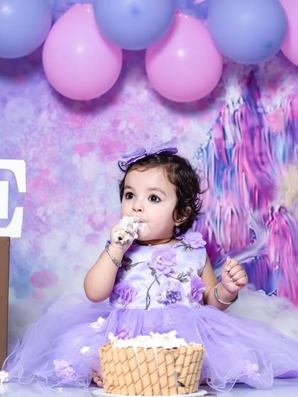 First Birthday Cake Smash photo 11