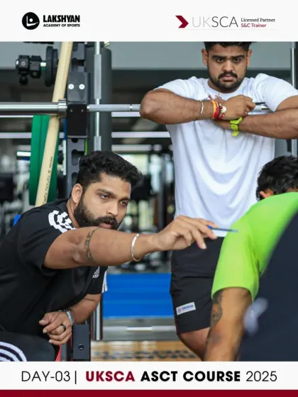 Lakshyan Academy of Sports - Coach & Trainer Education UKSCA Strength & Conditioning Certification photo 18