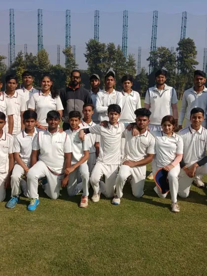 A group photograph of our academy team with the visiting U-16 team from South Africa. These events provide invaluable experience and build camaraderie among young players.