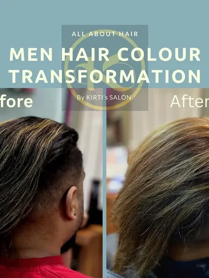 A simple hair color transformation can make a huge difference. For this client, we added subtle highlights to create dimension and vibrancy, resulting in a more modern and polished hairstyle.