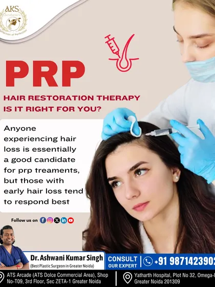 PRP therapy is an excellent non-surgical option for hair restoration, especially for women experiencing hair thinning. This treatment uses your own blood's growth factors to rejuvenate the scalp. It is most effective for those in the early stages of hair loss.