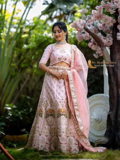 Pre Wedding Attire - Pre-Wedding Outfit Rental Regal Lehengas & Skirt Sets photo 10