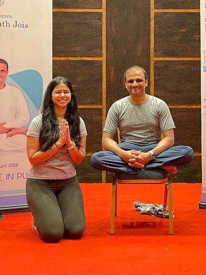 A moment of respect and gratitude on Guru Poornima. My teacher, Sharath Jois, has been the guiding light on my journey of Ashtanga yoga and life.