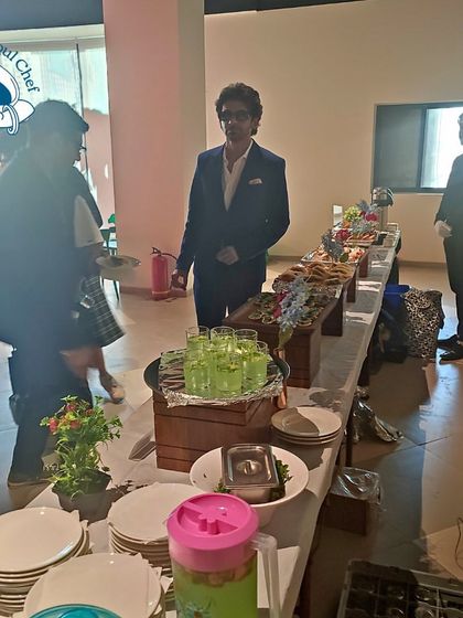 Kapil Sharma himself enjoying the catering at the promo shoot for his Netflix show. It is always an honor to serve celebrated artists and be a part of their creative process.