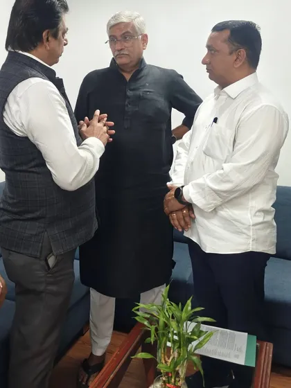 A candid discussion with the Union Minister. I believe in direct communication with policymakers to advocate for the needs of our athletes and the sport of karate.