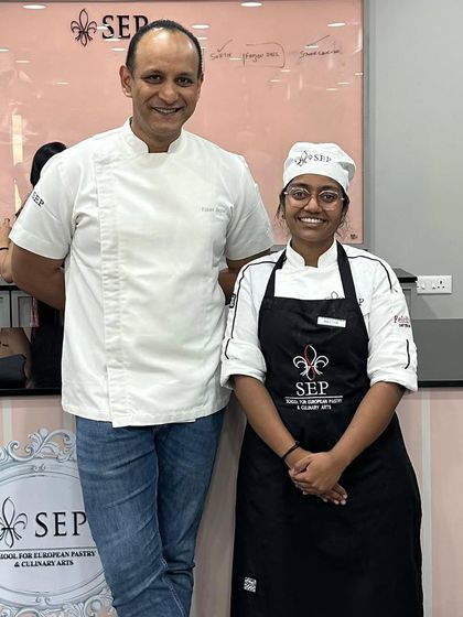 I was completely starstruck to learn from the renowned Chef Vikas Bagul. His lessons and the way he taught with such ease are memories I'll cherish forever from my time at SEP.
