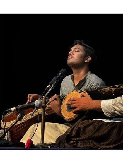 Lost in the music during the Ranjani Memorial Concert in Udupi. The connection with the audience in a live performance is a unique energy that fuels the music.