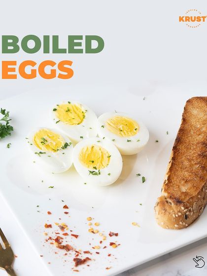 A simple and healthy option, our boiled eggs are a great source of protein to power you through your morning.