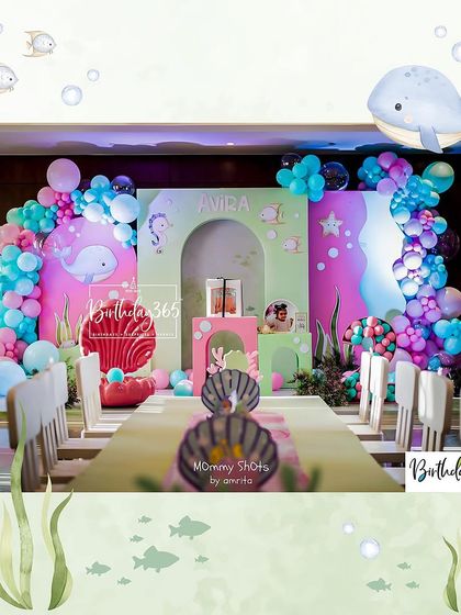 Birthday 365 - Themed Kids' Birthday Party Planning Underwater & Mermaid Magic photo 24
