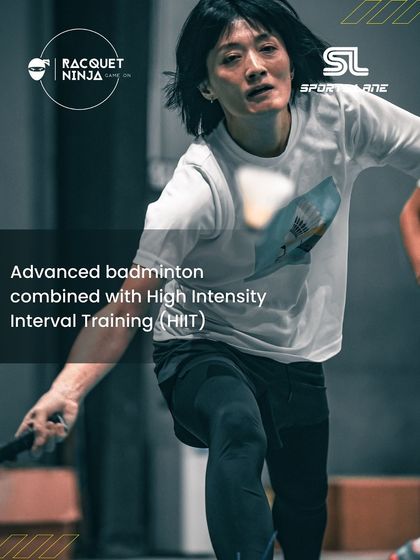 We're combining advanced badminton techniques with High-Intensity Interval Training (HIIT) for a workout that will push your limits.