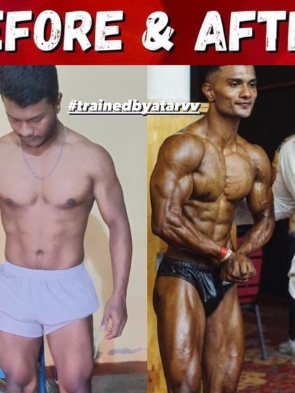 From a slim start to a champion physique. This client's transformation under my natural contest prep protocol is a testament to his hard work.