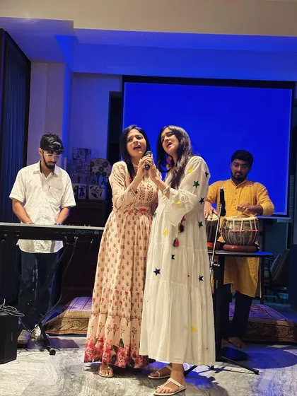 As sisters and co-founders, we love nothing more than sharing a microphone and creating music together. This is the energy and passion we bring to every session at The Sound Space.