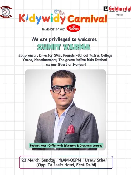 We were delighted to welcome edupreneur Sumit Varma as a Guest of Honour. Having respected figures from the education industry validates our mission to blend fun with learning.