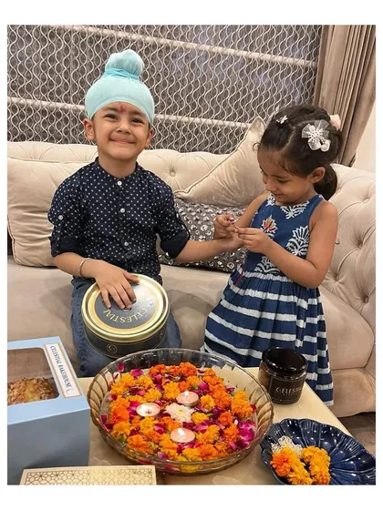 This is why we do what we do. Seeing families celebrate special moments like Rakhi with our treats fills our hearts. It’s a joy to see our creations become a part of your cherished memories.
