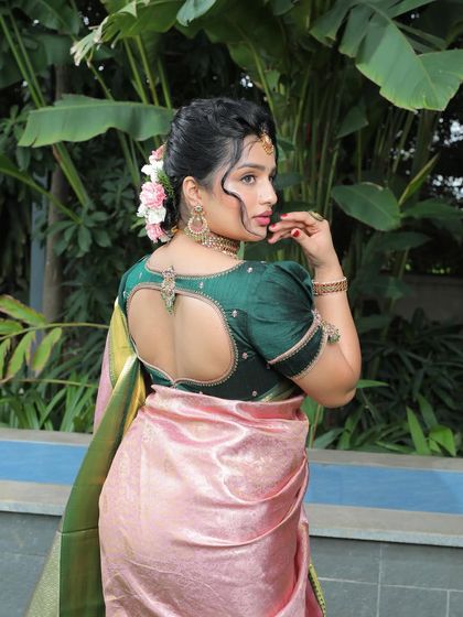 Anthariya by Nidhi Gowda - Ethnic Wear Design & Embroidery Courses Our Beautiful Brides & Clients photo 27