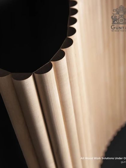 A close-up of a traditional woodcarving. This level of detail can be incorporated into custom furniture pieces, adding a touch of classic artistry to your home.