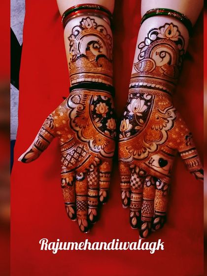 Raju Mehendi - Festive Mehendi Full-Coverage Traditional Mehendi photo 47