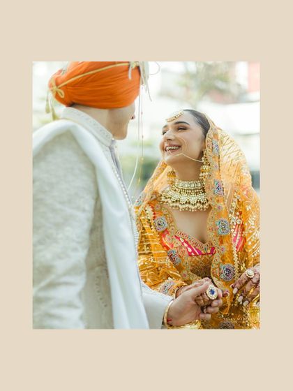 A shared laugh between vows. These are the authentic moments that I believe truly represent a couple's love story.