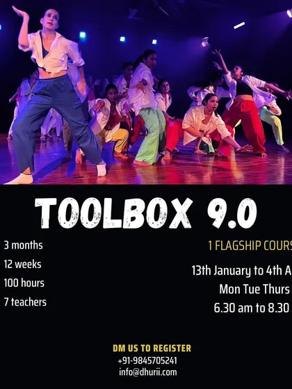 Another announcement for our flagship contemporary course, Toolbox 9.0. 3 months, 100 hours, 7 teachers.
