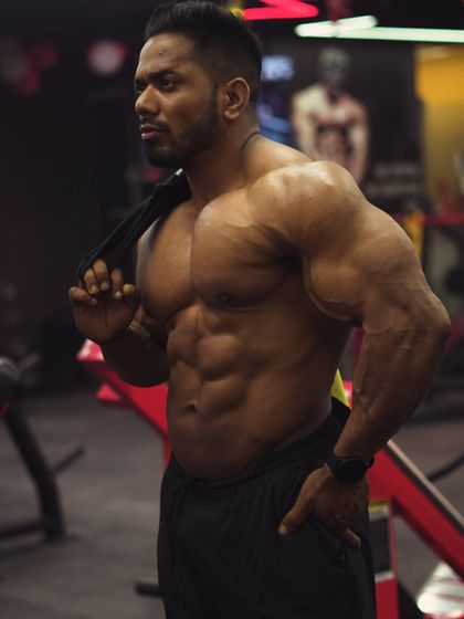 A powerful shot showing the results of pushing past imaginary limits.