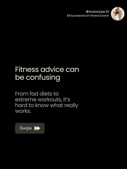 Fitness advice can be confusing. From fad diets to extreme workouts, it's hard to know what really works.
