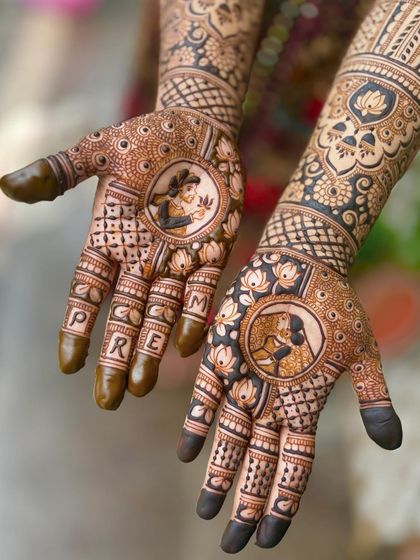 Mitali - Bridal Mehendi Custom Story & Portrait Mehendi photo 14