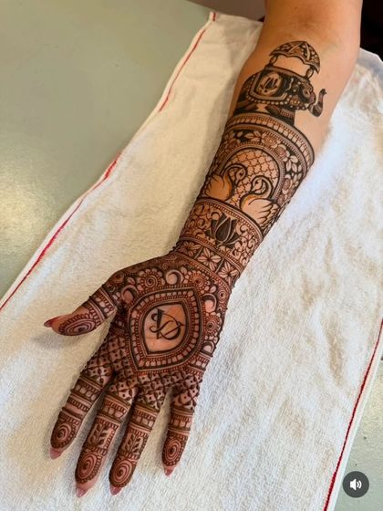 Kanha Mehandi - Bridal Mehndi Intricate Hand Designs photo 5