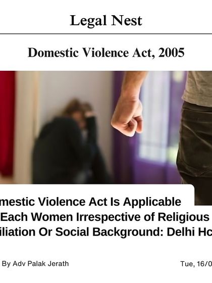 The Domestic Violence Act, 2005, is a powerful tool for social justice that applies to every woman, regardless of her religion or social background. This Delhi High Court ruling confirms that all women can seek protection from physical, emotional, and economic abuse under this law.