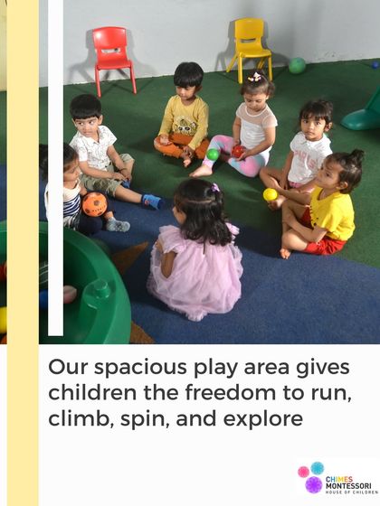 Chimes Montessori - Toddler Program (From 18 months) A World of Play: Indoors & Out photo 14