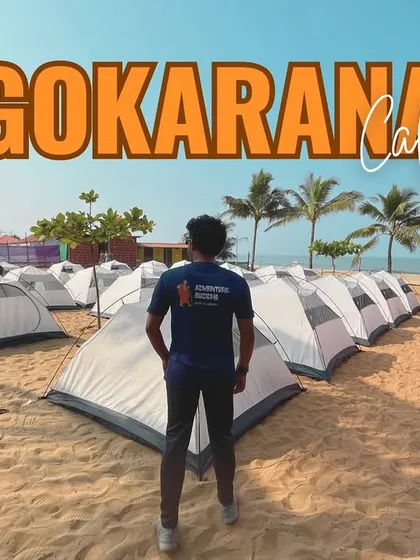 Waking up to the sound of waves is an experience like no other. Our beachside tent stays in Gokarna mean you're just a few steps from the ocean, ready for a morning swim or a quiet sunrise.