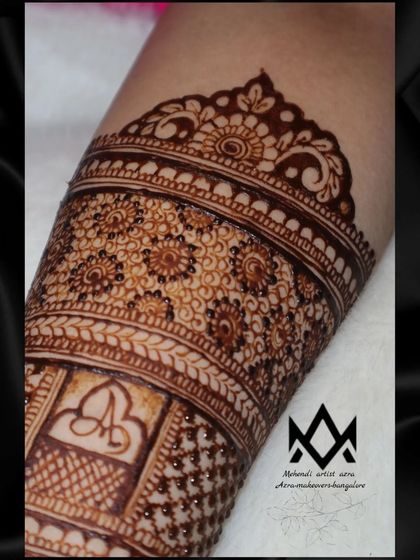 Azra Mehendi - Mehendi Artistry Custom Storytelling & Portrait Mehendi photo 14