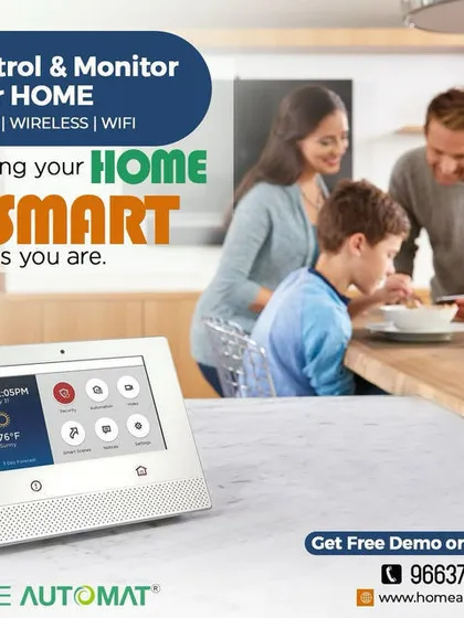 My systems are designed to be as smart as you are, providing a central hub for your family to control and monitor your home environment. This intuitive dashboard simplifies daily routines, from adjusting the temperature to checking security alerts.