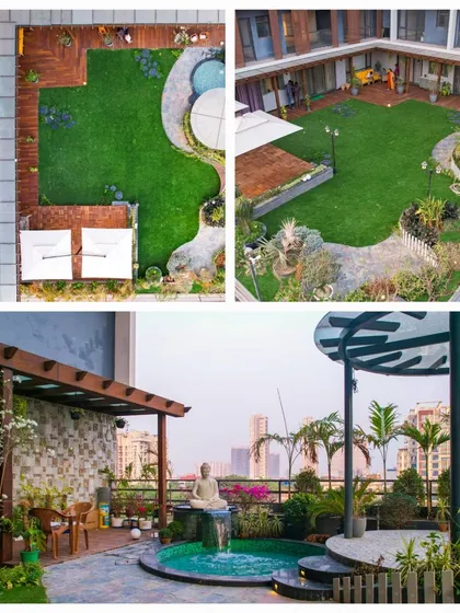 See the potential of your space come to life. We have been transforming terraces and facades since 2006, turning empty areas into lush, inviting gardens and lounges.