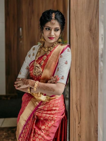 Kalasthree by Tejaswini Anjan Kumar - Bespoke Bridal Wear Timeless Kanjeevaram Sarees photo 31