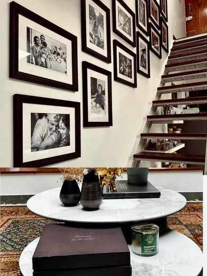This is why we do what we do. Seeing our photographs beautifully framed and displayed on a client's staircase wall turns a photoshoot into timeless art for their home. We love helping you create lasting memories that you can cherish every single day.