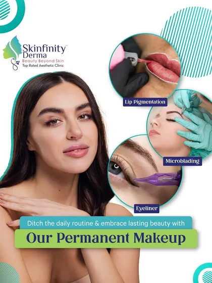 Tired of the daily makeup routine? I can help you embrace lasting beauty with semi-permanent makeup. Imagine waking up with perfectly defined brows through microblading, a natural tint on your lips with lip pigmentation, and flawless eyeliner that never smudges. It's all about making you feel confident, effortlessly.