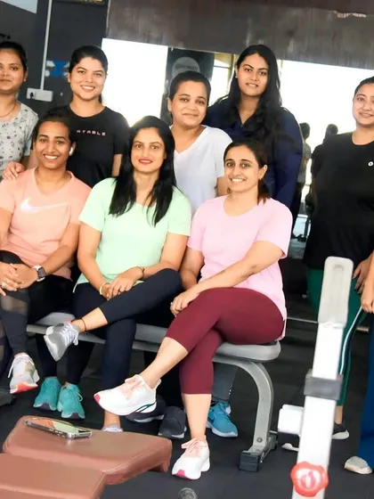 Our girl gang is strong. This is just a glimpse of the amazing women who show up, support each other, and prove that strength comes in many forms. We lift weights and we lift each other up.
