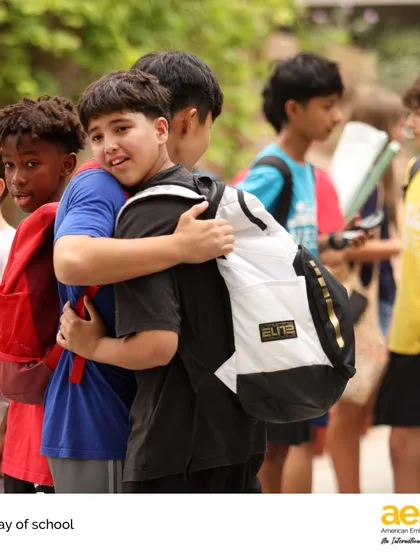 The last day of school is a time for hugs, high-fives, and final goodbyes. We walk away with new knowledge, lasting memories, and the confidence to keep exploring, knowing the AES journey never really ends.