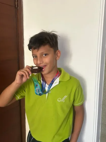 This is what happens when discipline meets opportunity. Our young warrior, Rishan, took home a bronze medal in his first-ever Taekwondo competition after just one week of practice, all built on a two-year MMA foundation with us.