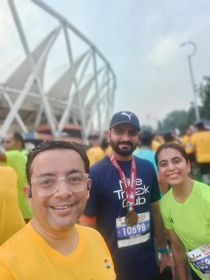 A selfie from the Tuffman India event. The atmosphere at these races is always electric, and we love being a part of it.