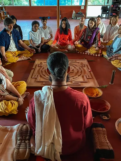 This is a duplicate of image 79. The circular arrangement for our ceremonies emphasizes equality and community in our shared spiritual practice.