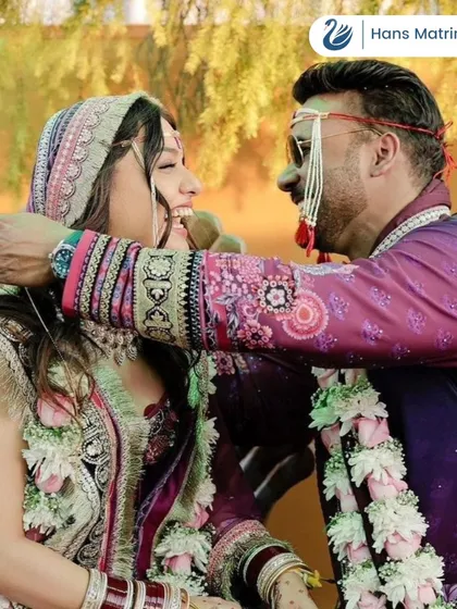 The joy of finding your person is unmatched. I congratulate this lovely couple and wish them a lifetime of shared laughter and happiness.