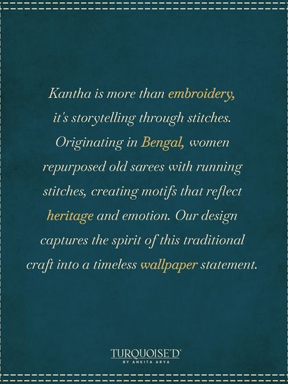 Kantha Inspired: The Sundarban Series photo 7