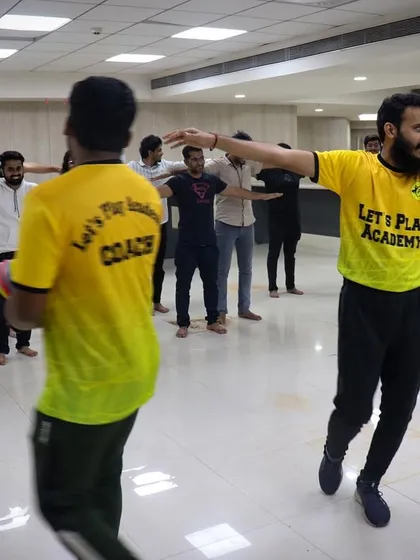 We bring the energy right to your office. Here, our coach leads a corporate wellness session with employees from IDBI Intech, focusing on simple, effective exercises to boost team morale and break up the workday.