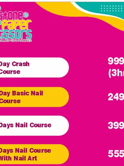 Not ready for a full diploma? No problem. I offer shorter courses starting from a 1-day crash course for just ₹999, perfect for learning a new skill or trying out nail art for fun.