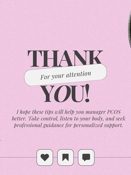 I hope these tips help you feel empowered to manage your PCOS. Remember to take control, listen to your body, and seek professional guidance for personalized support.