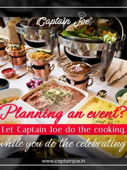Planning an event? Let us do the cooking while you do the celebrating. This image of our beautiful food spread reinforces our promise of a hassle-free, delicious catering experience.