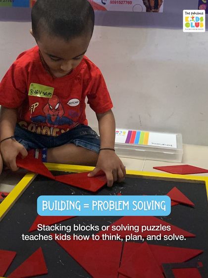 We believe that building is problem-solving in action. When a child stacks blocks or solves a puzzle, they are learning how to think ahead, plan their steps, and find solutions. It's a fundamental skill for future success.