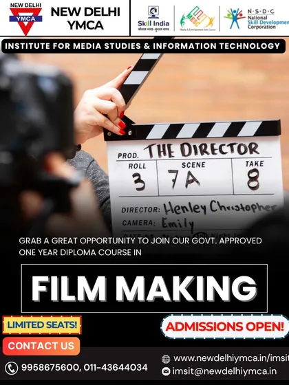 Your journey into filmmaking starts here. This is the admissions announcement for our one-year government-approved diploma in Film Making, which provides industry-oriented learning with expert faculty.